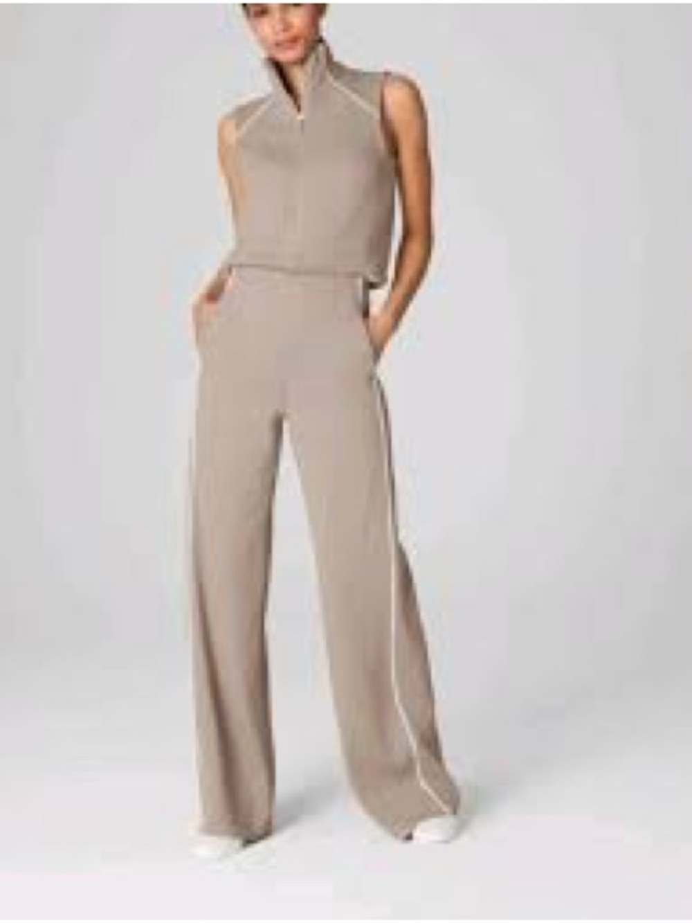 SPANX | AirEssentials Pique Sleeveless Mockneck | Size G